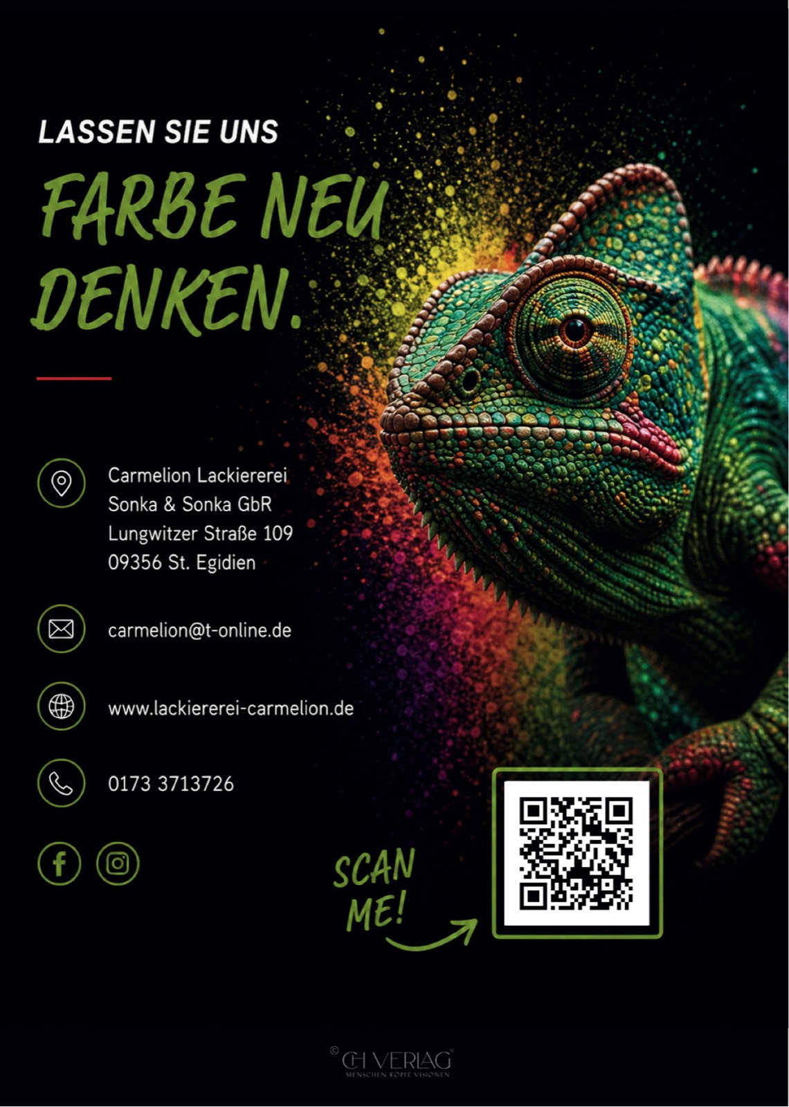 Lackiererei Carmelion — Broschüre, Seite 8