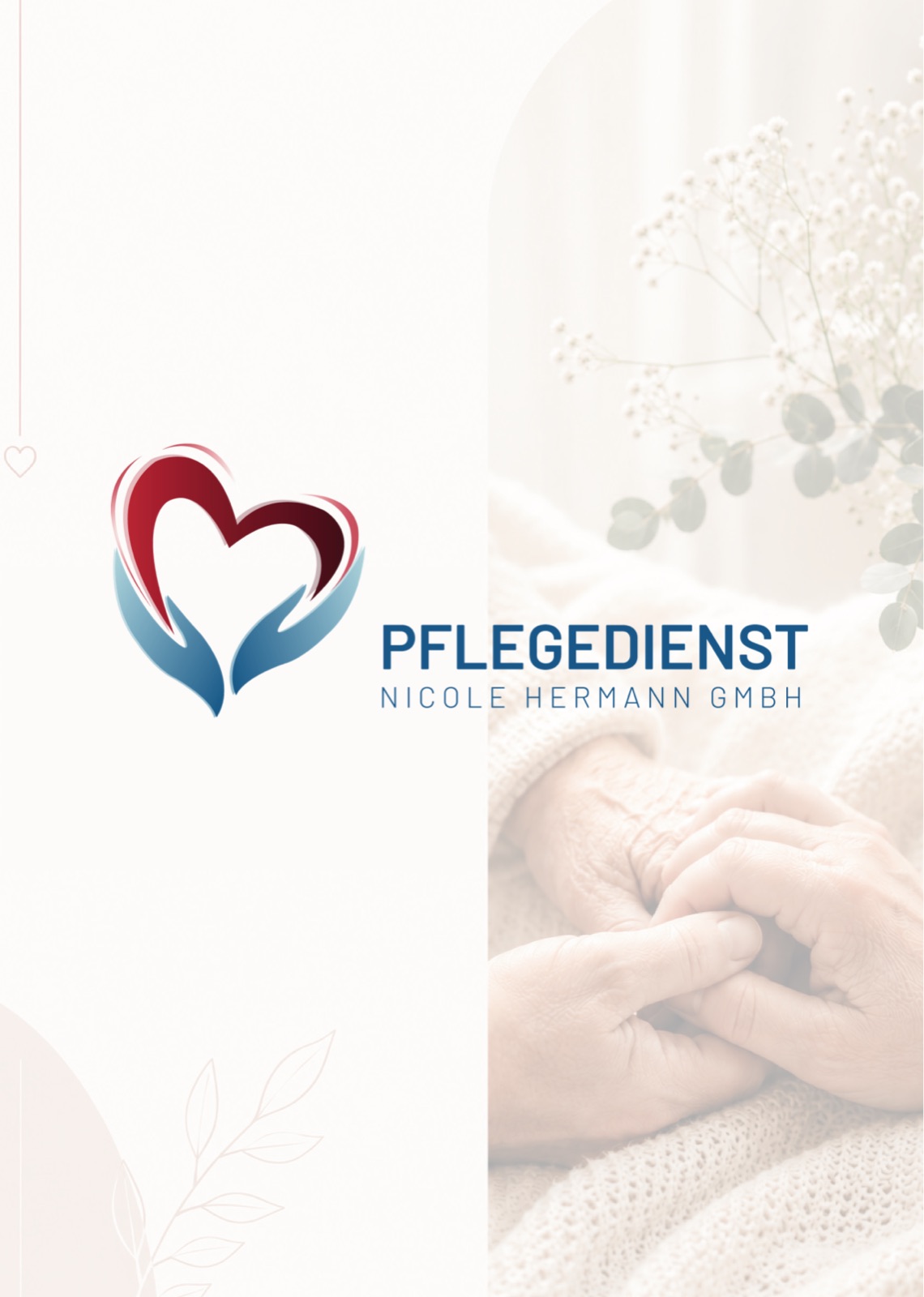 Broschürentitel: Pflegedienst Nicole Hermann