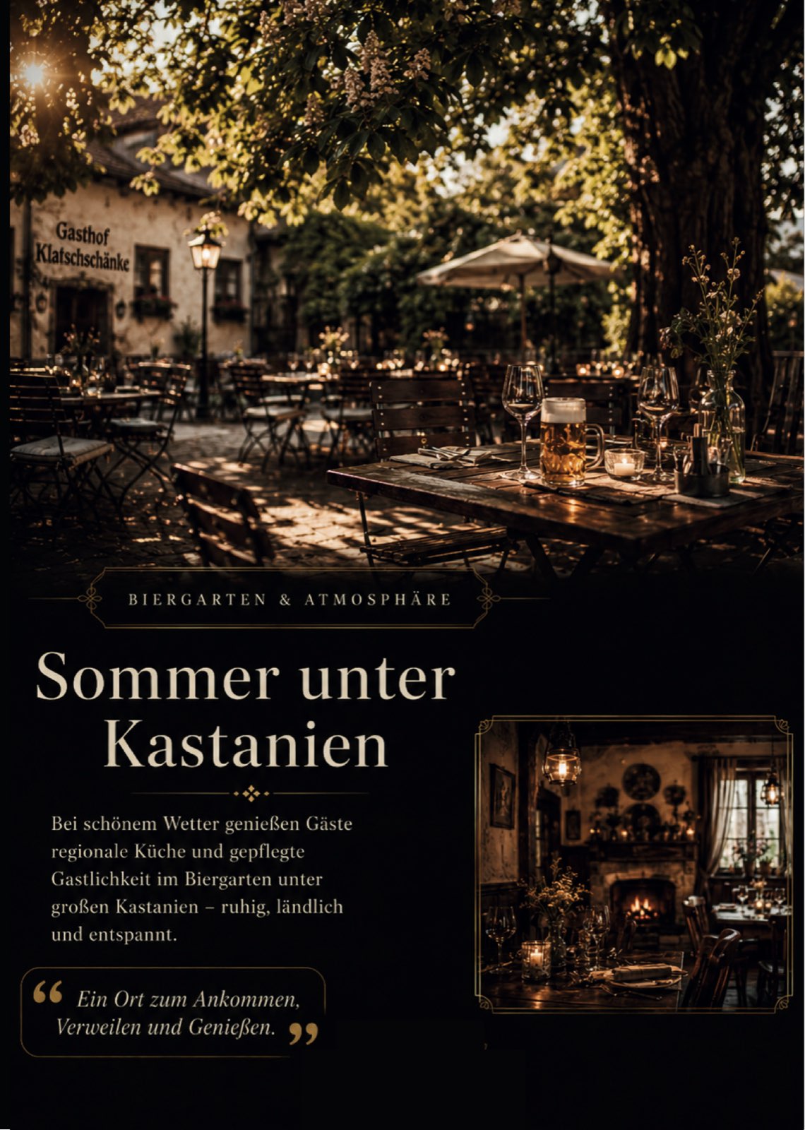 Gasthof Klatschschänke — Broschüre, Seite 4