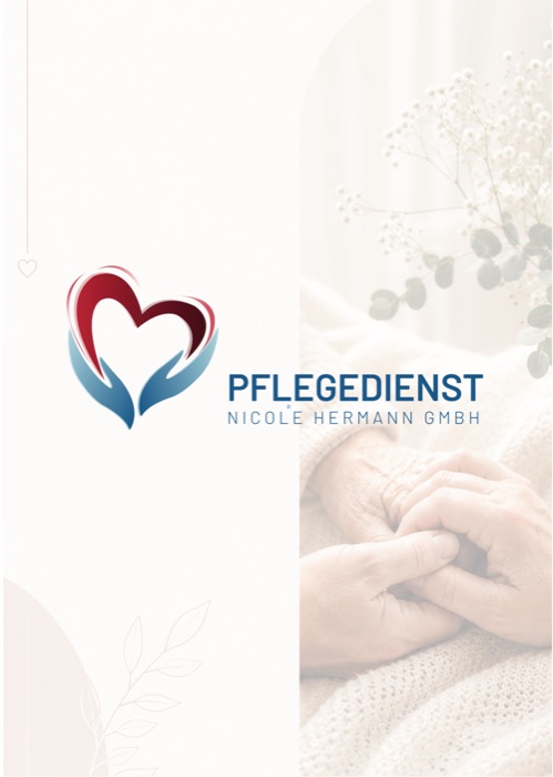 Titel der Broschüre Pflegedienst Nicole Hermann