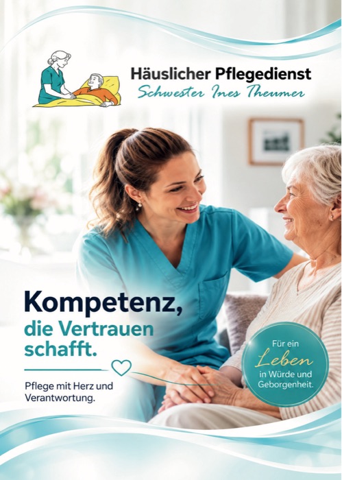 Titel der Broschüre Schwester Ines Theumer