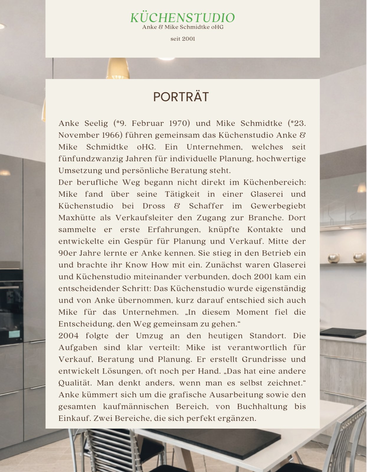 Küchenstudio Dross & Schaffer — Broschüre, Seite 4