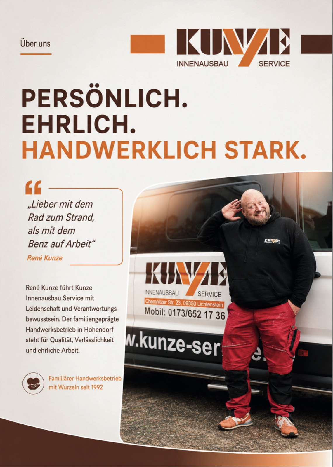 Kunze Innenausbau — Broschüre, Seite 2