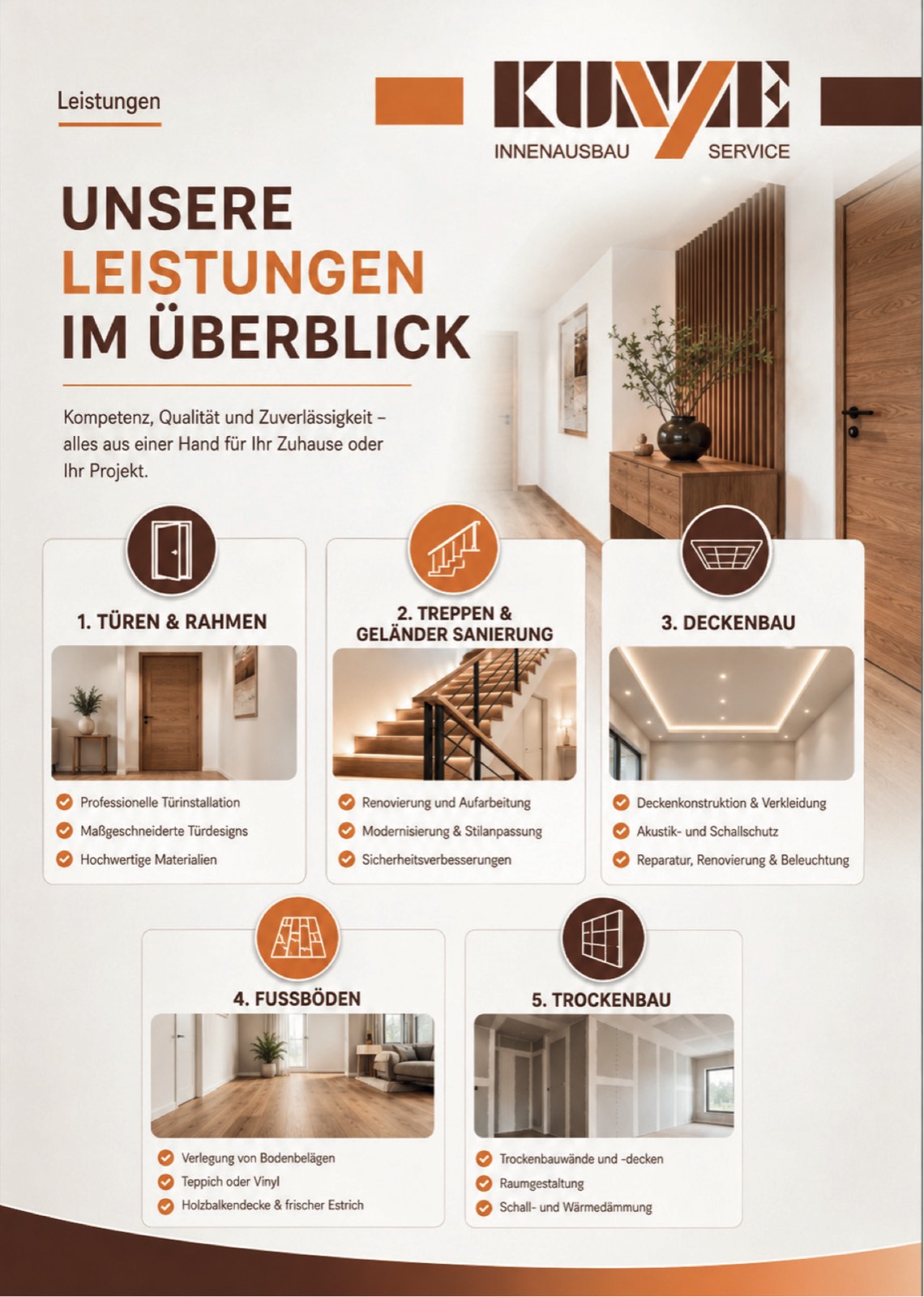 Kunze Innenausbau — Broschüre, Seite 3