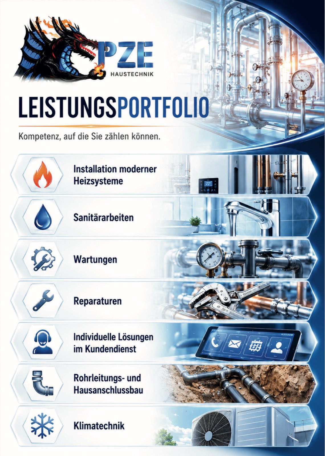 PZE Haustechnik — Broschüre, Seite 3