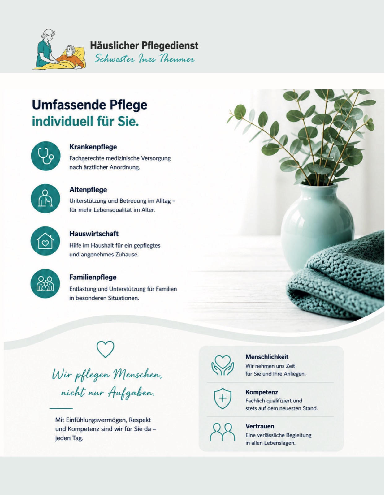 Schwester Ines Theumer — Broschüre, Seite 2