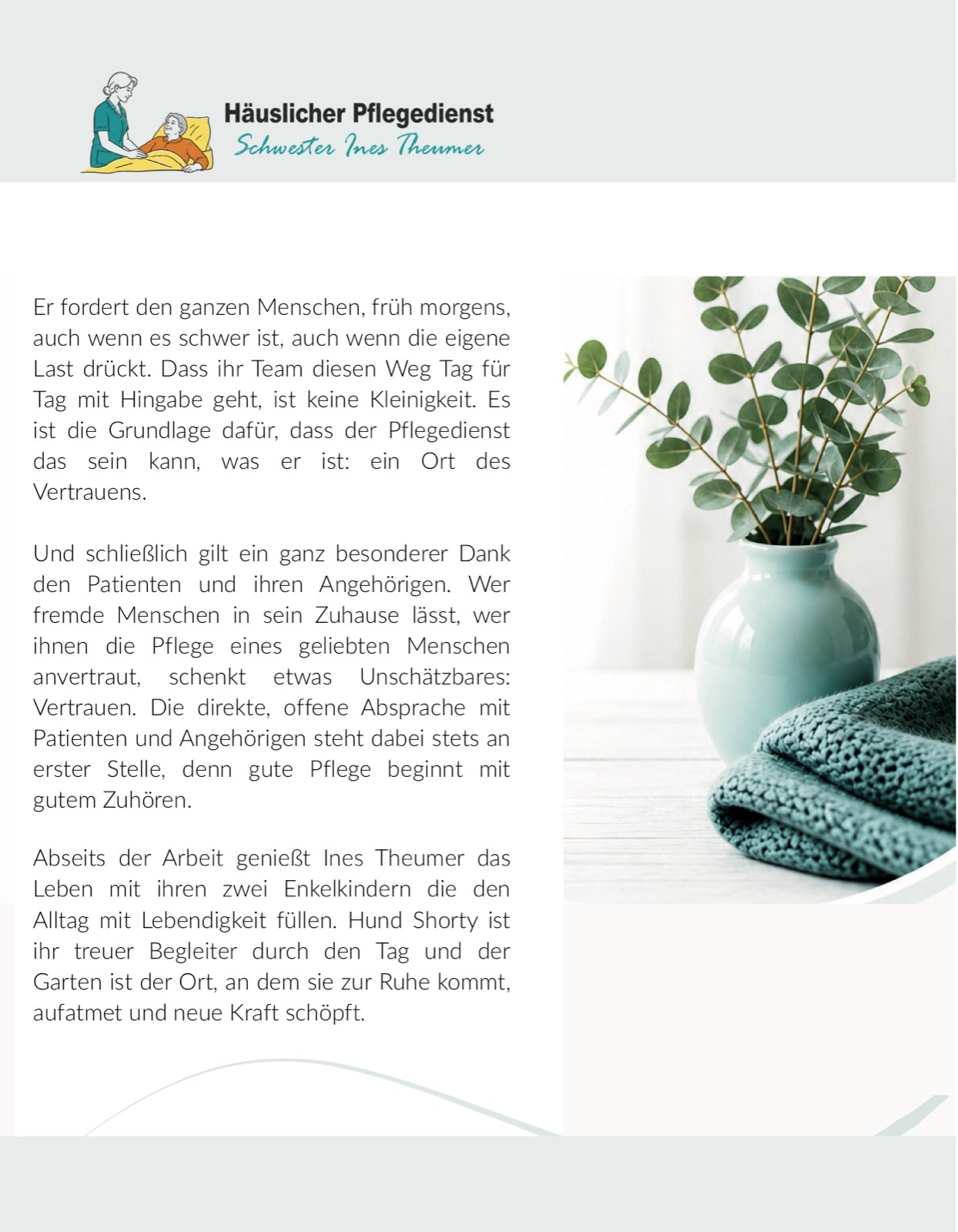 Schwester Ines Theumer — Broschüre, Seite 7