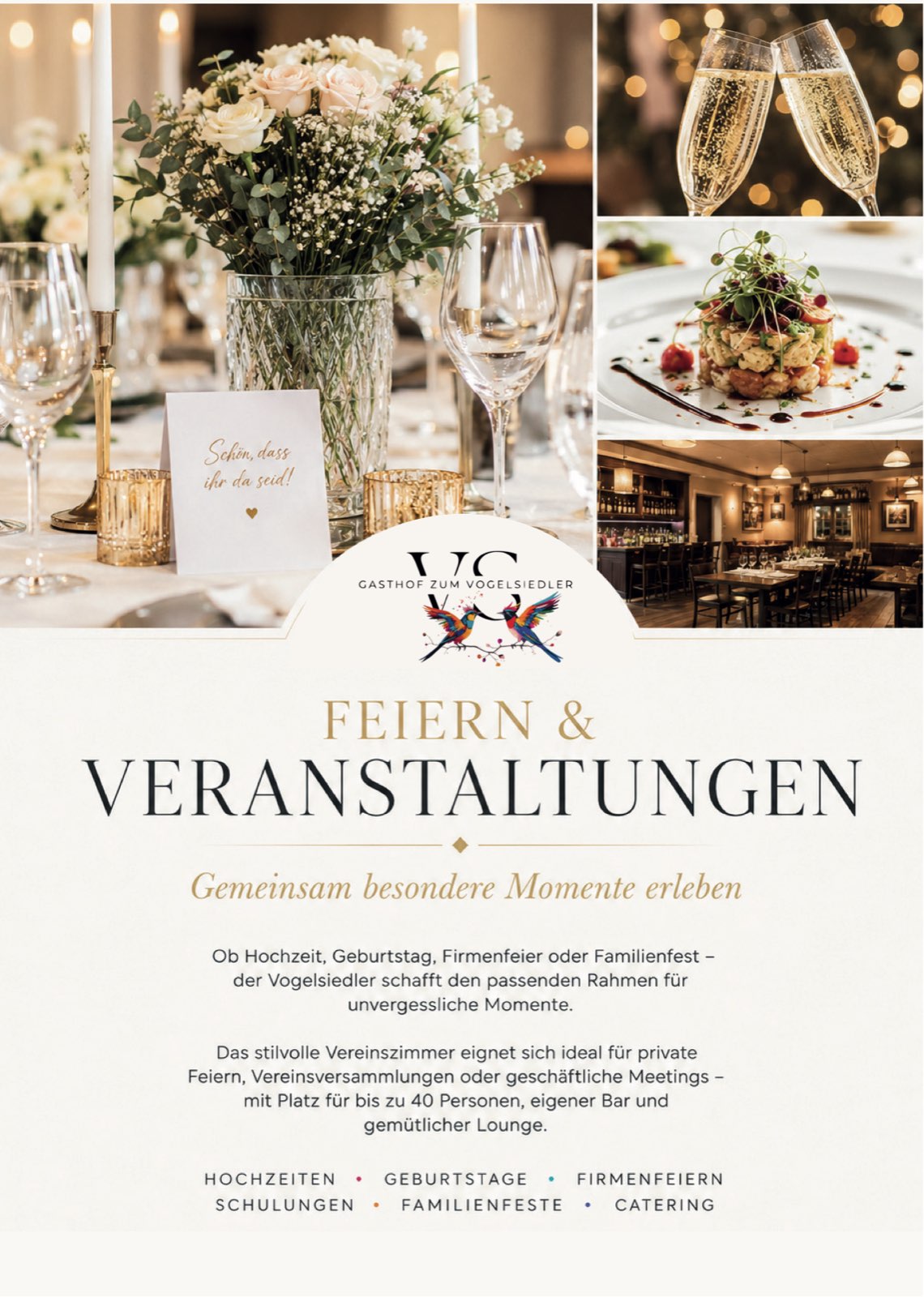 Gasthof zum Vogelsiedler — Broschüre, Seite 5