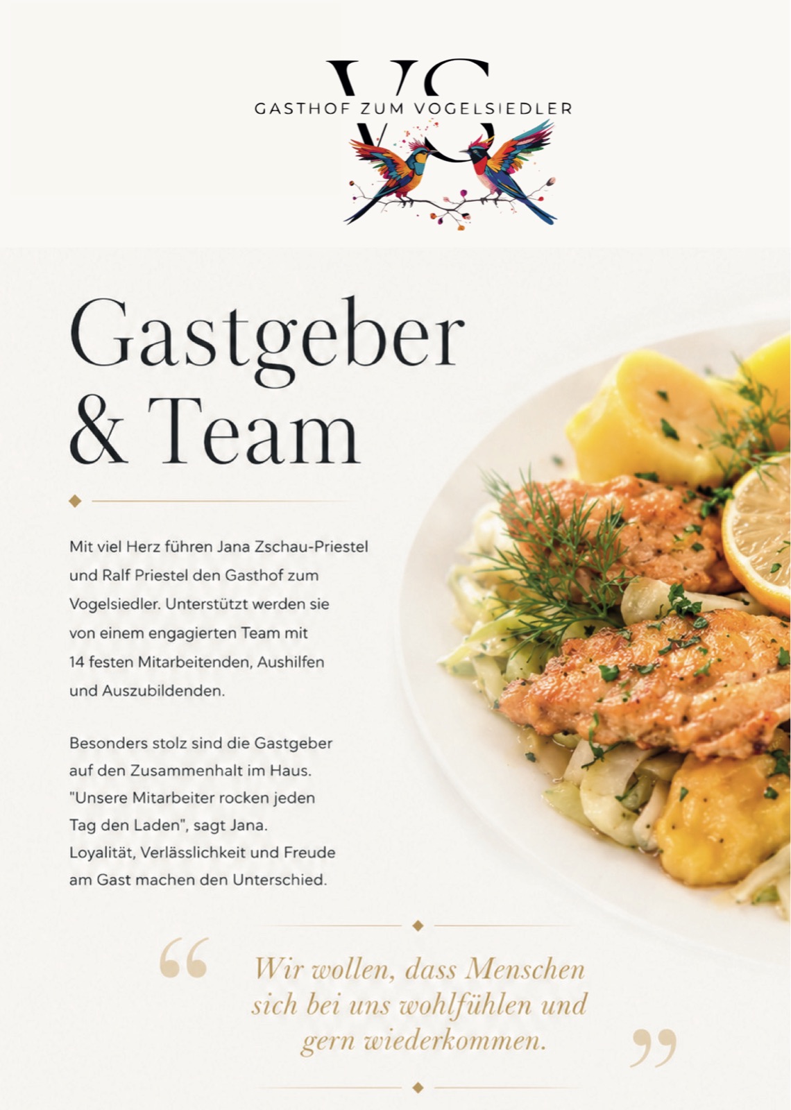 Gasthof zum Vogelsiedler — Broschüre, Seite 7