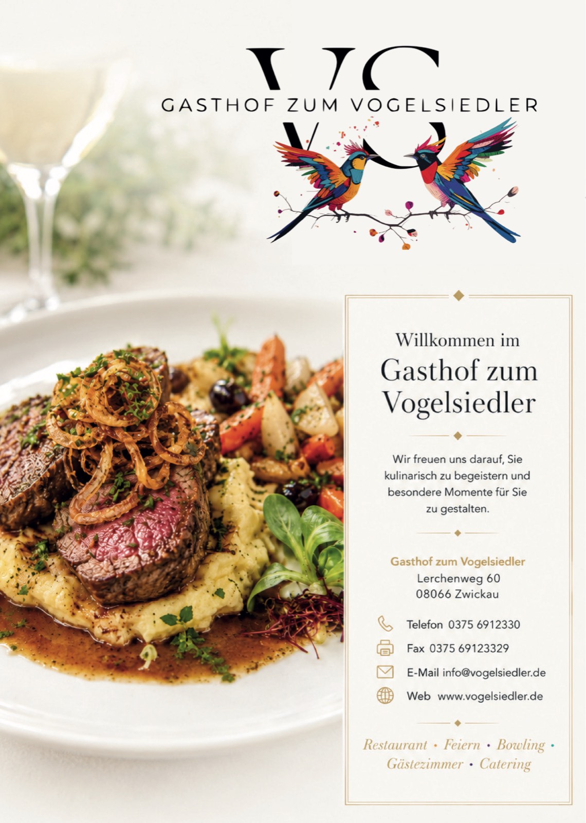 Gasthof zum Vogelsiedler — Broschüre, Seite 8