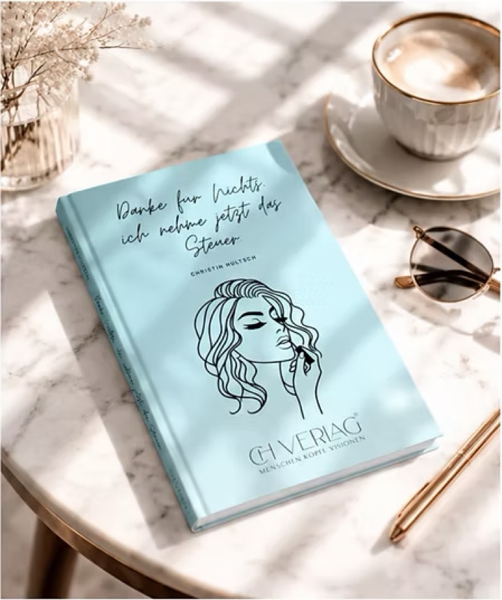 Buchcover: Danke für nichts, ich nehme jetzt das Steuer.
