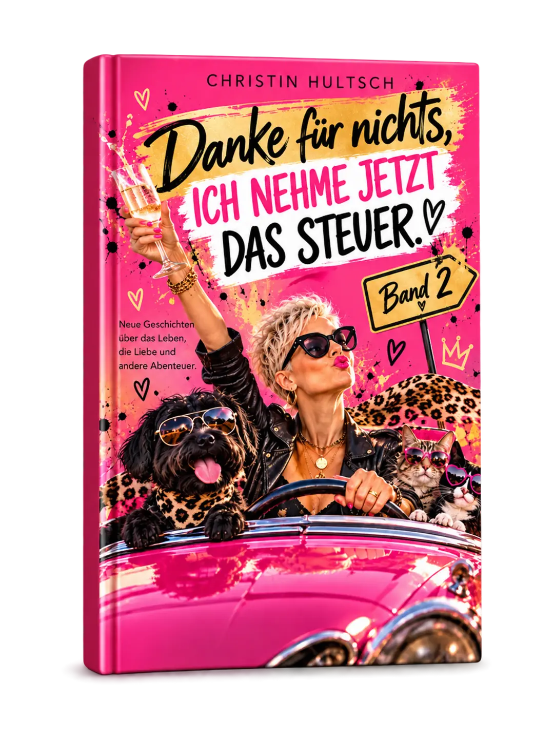 Buchcover: Danke für nichts, ich nehme jetzt das Steuer..
