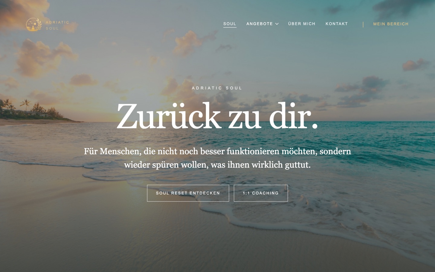Vorschau der Website adriaticsoul.com